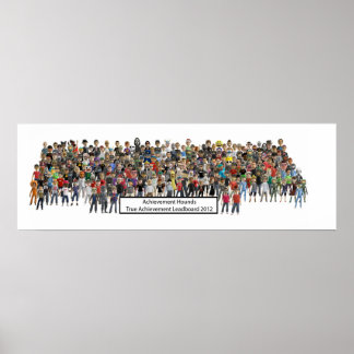 達成度Hounds 2012 TAリーダーボードポスター ポスター