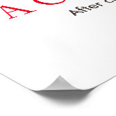 達成引用文登山トップ ポスター (角)