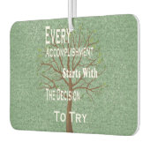 達成引用文 カーエアーフレッシュナー (左)