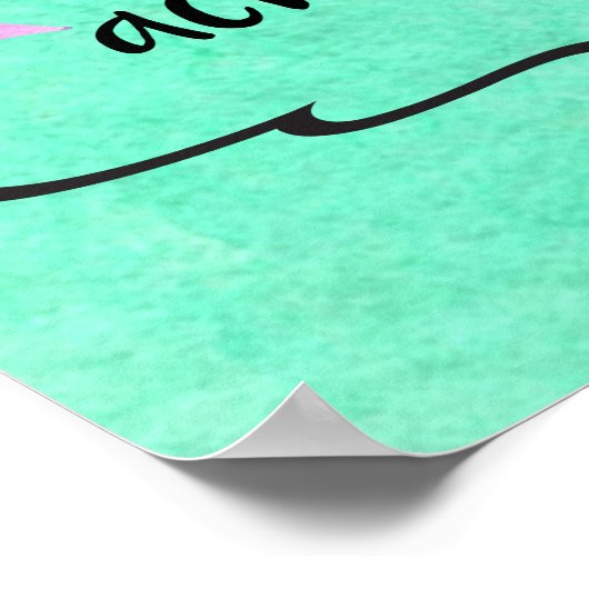 達成誇りを持った引用文やる気を起こさせるの ポスター (角)