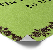 「達成」のポスター ポスター (角)