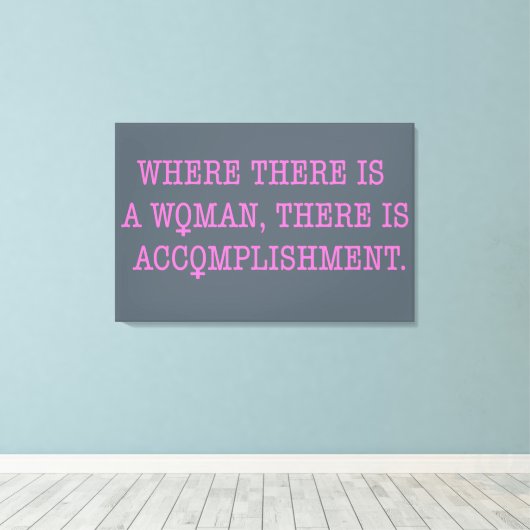 達成 キャンバスプリント (インサイチュ (ウッドフロア))