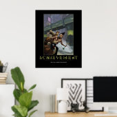 達成 ポスター (ホームオフィス)