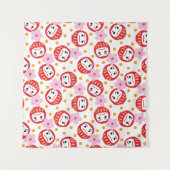 達磨 タペストリー (正面(横))