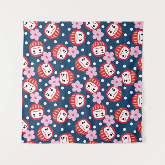 達磨 タペストリー (正面(横))