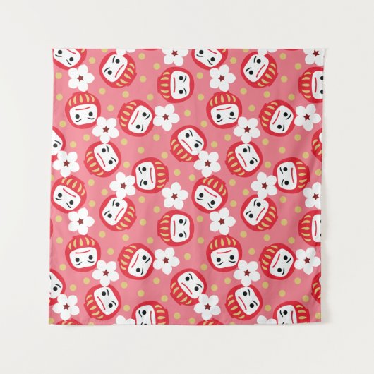 達磨 タペストリー (正面(横))