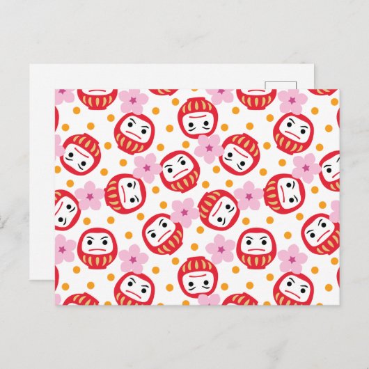 達磨 ポストカード (正面/裏面)