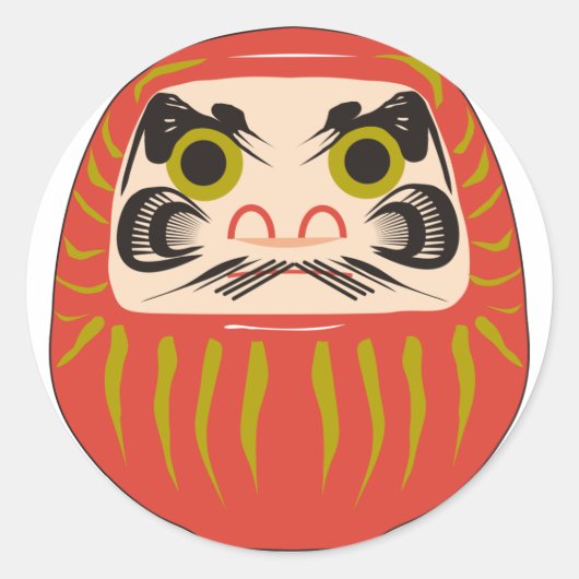 達磨 ラウンドシール (正面)