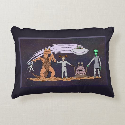 違いにかかわらず友達 アクセントクッション (正面)