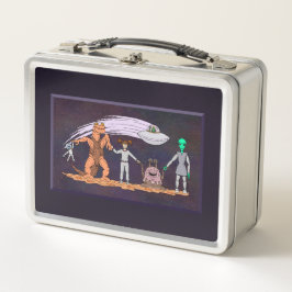 違いにかかわらず友達 メタルランチボックス