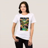 違いの豊かさ トライブレンドＴシャツ (正面全面)