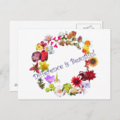 違いは美しい ポストカード (正面/裏面)