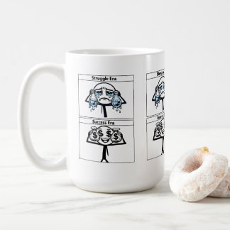 違いや闘争についての面白いデザインのTシャツ コーヒーマグカップ