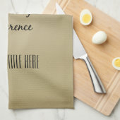 違いを作ってくれてありがとう キッチンタオル (四つ折り)