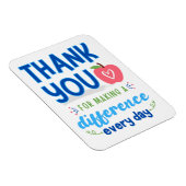 違いを作ってくれてありがとう マグネット (右側)