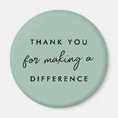 違いを作ってくれてありがとう マグネット (正面)