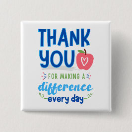 違いを作ってくれてありがとう 缶バッジ