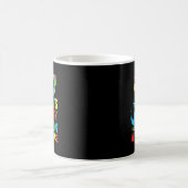 違いを作る日々 恐竜 自閉症 教員 コーヒーマグカップ (中央)