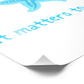 違いを作る、ヒトデの物語。 フォトプリント            (角)