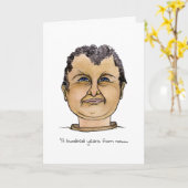 違いを生み出したい男 カード (黄色い花)