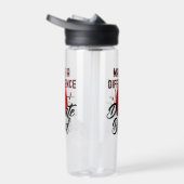 違いを生み出し、献血する ウォーターボトル (右面)