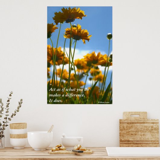 違いを生み出す ポスター (キッチン)