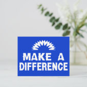 違いを生む ポストカード (スタンド正面)