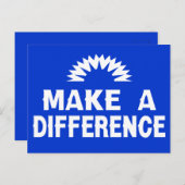 違いを生む ポストカード (正面/裏面)