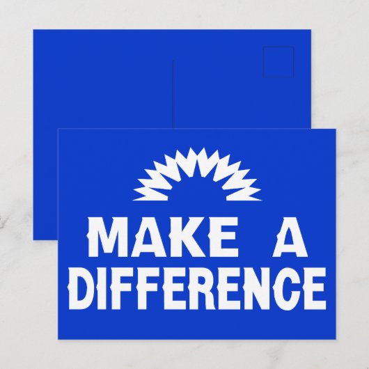 違いを生む ポストカード (正面/裏面)