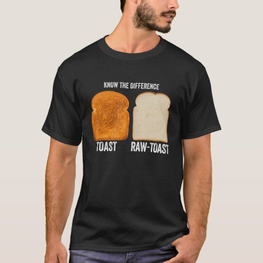違いを知るトースト生トースト7 Tシャツ (正面)