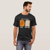 違いを知るトースト生トースト7 Tシャツ (正面フル)