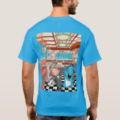 違いを見つける:ブロブを借りる Tシャツ (裏面)