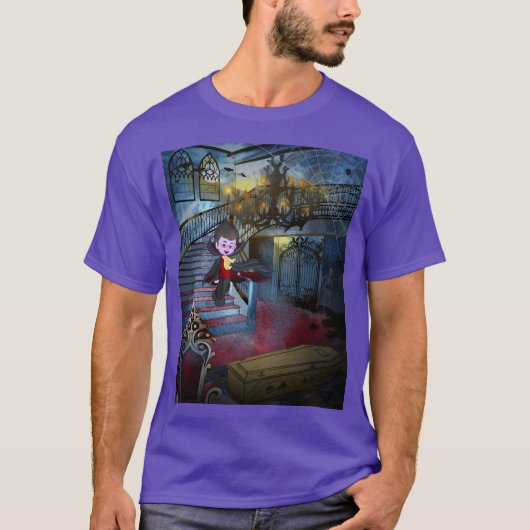 違いを見る:ヴァンパイアTシャツのウラジミール Tシャツ (正面)