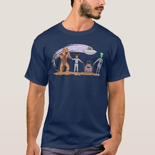 違いを超えた友情 Tシャツ (正面)