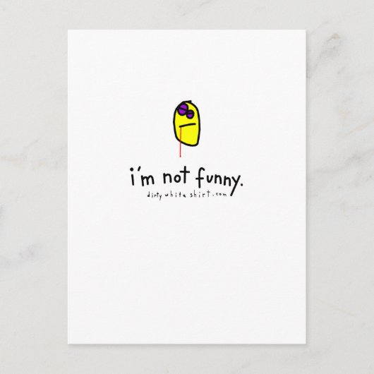 違うおもしろい。 ポストカード (正面)