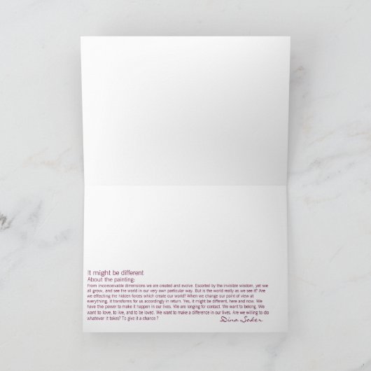 違うかもしれない - カード (内部)