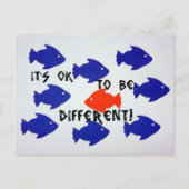 違うことがOKなんだ! ポストカード (正面)