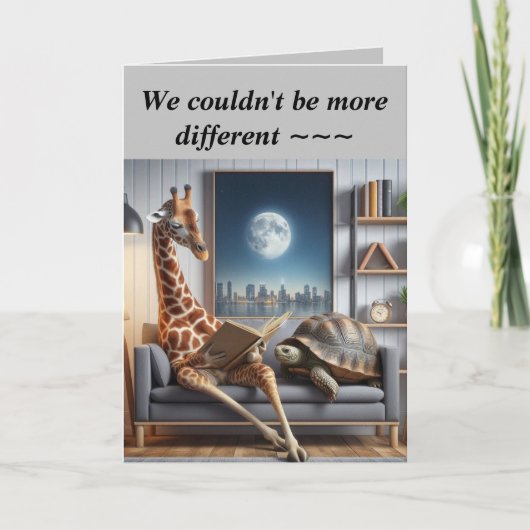 違うしかし～周年記念カード サンキューカード (正面)