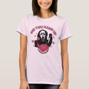 違うつるよGhostface おもしろい Valentine Tシャツ