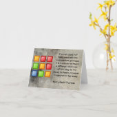 違うなドラマー カード (黄色い花)