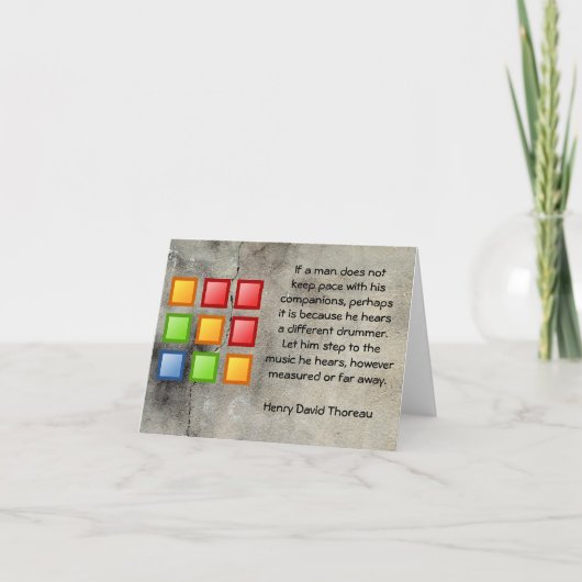 違うなドラマー カード (正面)