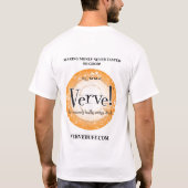 違うな気迫の飲み物 Tシャツ (裏面)