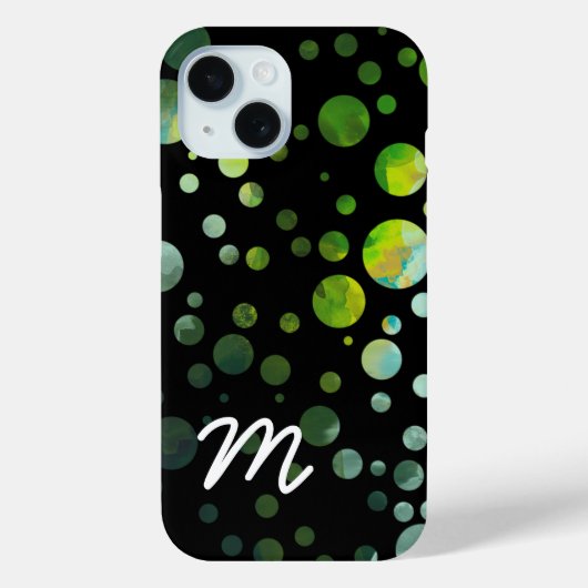 違うな水玉模様パターン Case-Mate iPhoneケース (裏面)