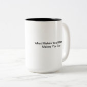 違うクール-コーヒー・マグはです ツートーンマグカップ (正面右)