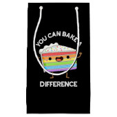 違うケーキを焼くおもしろいプンダークBG スモールペーパーバッグ (正面)