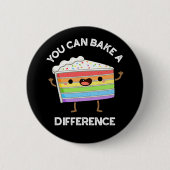 違うケーキを焼くおもしろいプンダークBG 缶バッジ (正面)