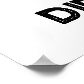 違うケーキプンをおもしろい焼ける ポスター (角)