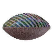 違うストライプ線とスクラッチの正方形 アメリカンフットボール (回転90)