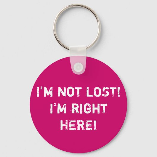 違う失った!俺はここにいる！ キーホルダー (正面)