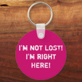 違う失った!俺はここにいる！ キーホルダー (正面)